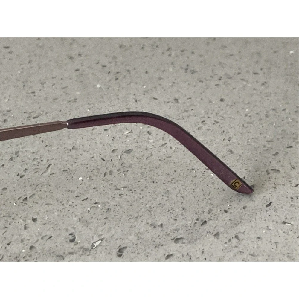 LIZ Claiborne L322 UU6 EYEGLASSES FRAMES ONLY 52-18-135 full rim purple red